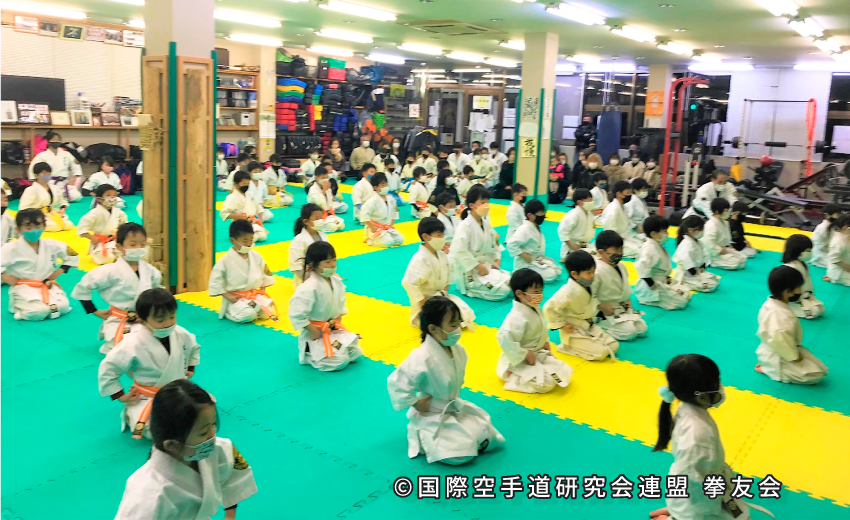 競技空手ではなく、人間性を育てる空手の説明画像